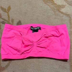 Hot Topic Neon Pink Bandeau